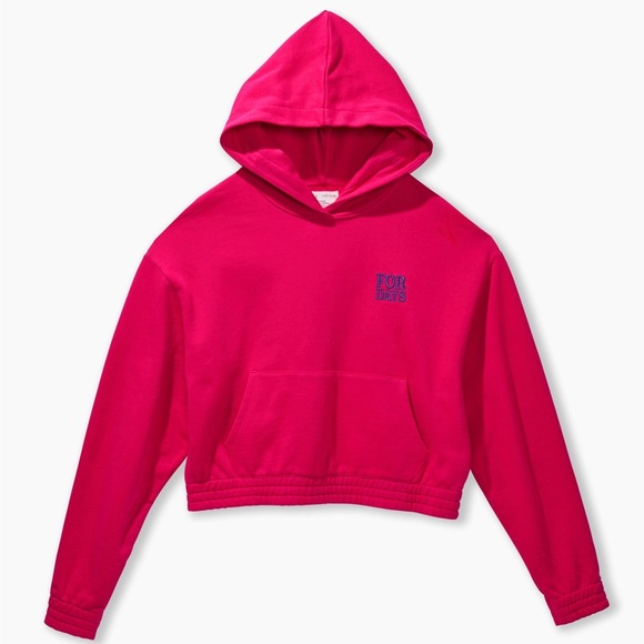 For Days Sweatshirt in Bright Rose - Picture 5 of 7